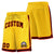 Custom Yellow Red-White Sport Basketball Shorts