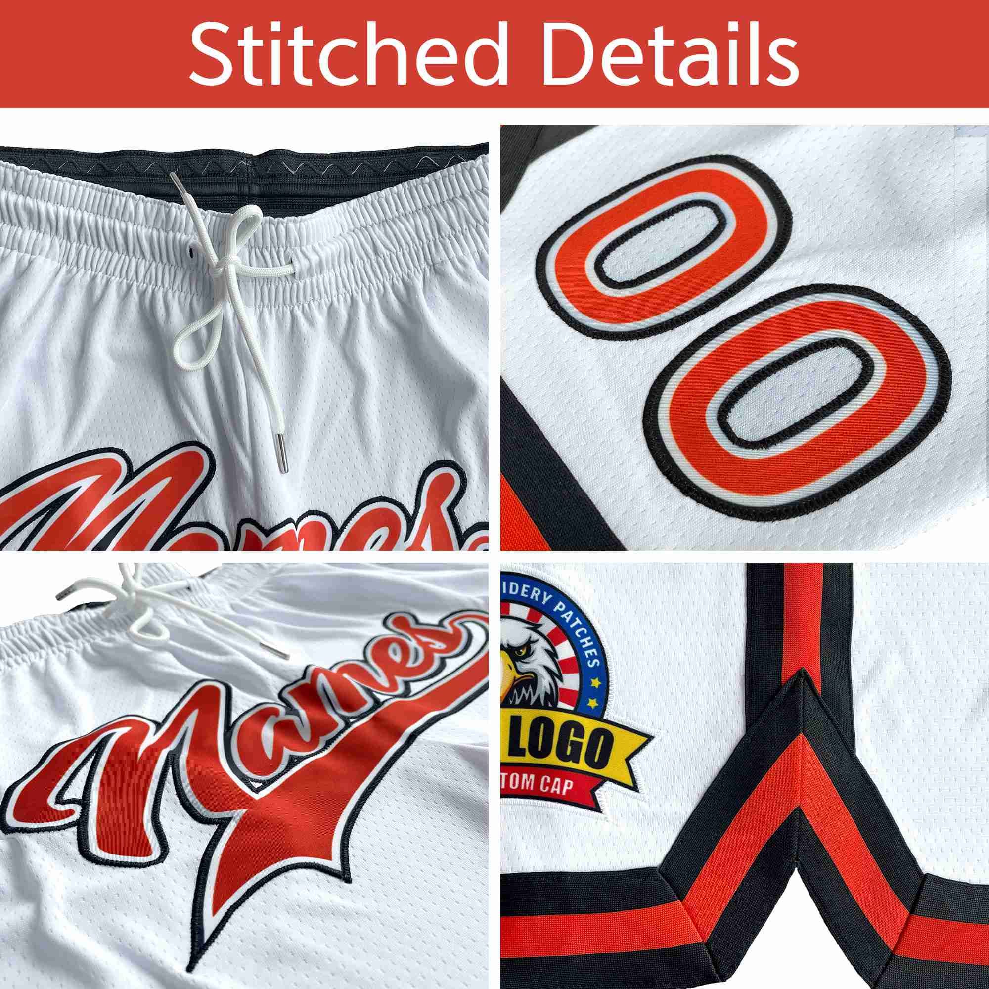 Custom Orange Blue Gradient Fashion Authentic Basketball Shorts