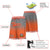 Custom Gray Orange Gradient Fashion Authentic Basketball Shorts