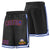 Custom Black Blue-White Sport Basketball Shorts