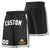 Custom Black Gray-White Sport Basketball Shorts