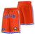 Custom Orange Blue-White Sport Basketball Shorts