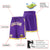 Custom Purple Gold-2 White Sport Basketball Shorts