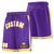 Custom Purple Gold02-White Sport Basketball Shorts