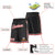 Custom Black White-Red Personalized Basketball Shorts