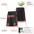 Custom Black Red-White Personalized Basketball Shorts