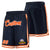 Custom Navy Orange-White Sport Basketball Shorts