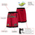 Custom Maroon Black Personalized Basketball Shorts