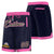 Custom Navy Pink Personalized Basketball Shorts