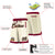 Custom Cream Maroon Personalized Basketball Shorts