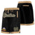 Custom Black Khaki Personalized Basketball Shorts