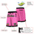 Custom Pink Black Personalized Basketball Shorts