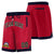 Custom Red Navy Personalized Basketball Shorts