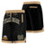 Custom Black Khaki Personalized Basketball Shorts