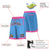 Custom Royal Pink Personalized Basketball Shorts