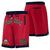 Custom Red Navy Personalized Basketball Shorts