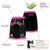 Custom Black Pink Personalized Basketball Shorts