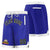 Custom Blue White Personalized Basketball Shorts