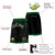 Custom Black Kelly Green Personalized Basketball Shorts