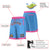 Custom Royal Pink Personalized Basketball Shorts