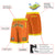 Custom Orange Gold-2 Personalized Basketball Shorts