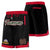 Custom Black Red Personalized Basketball Shorts