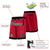 Custom Maroon Black Personalized Basketball Shorts