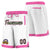 Custom White Pink Personalized Basketball Shorts