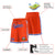 Custom Orange Blue-White Sport Basketball Shorts