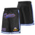 Custom Black Blue-White Sport Basketball Shorts