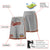 Custom Gray Brown-Khaki Sport Basketball Shorts