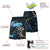 Custom Black-Light Blue Beach Fashion Authentic Basketball Shorts