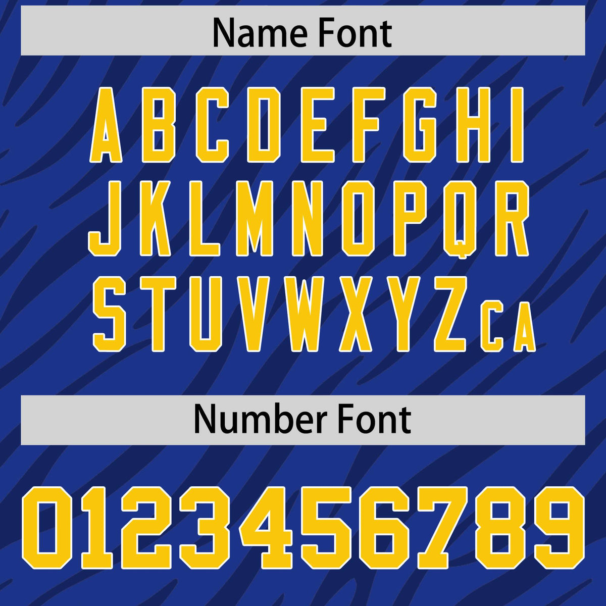 Custom Royal Blue Dark Gray Personalized Tiger Stripe Graffiti Pattern Authentic Football Jersey