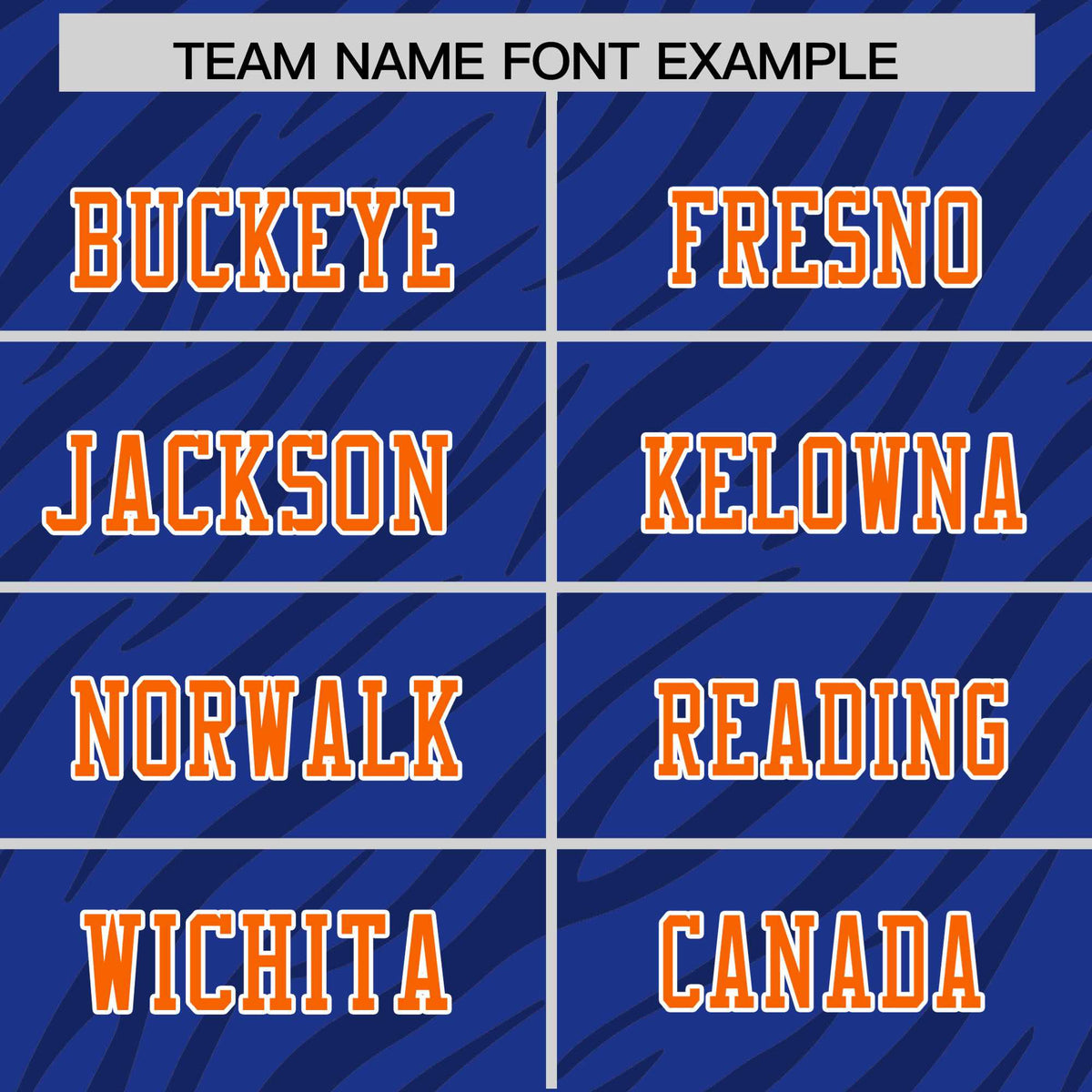 Custom Royal Blue Dark Gray Personalized Tiger Stripe Graffiti Pattern Authentic Football Jersey