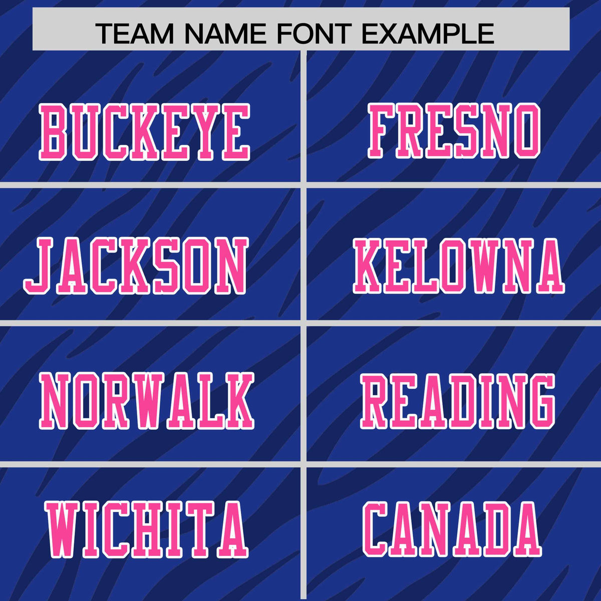 Custom Royal Blue Dark Gray Personalized Tiger Stripe Graffiti Pattern Authentic Football Jersey