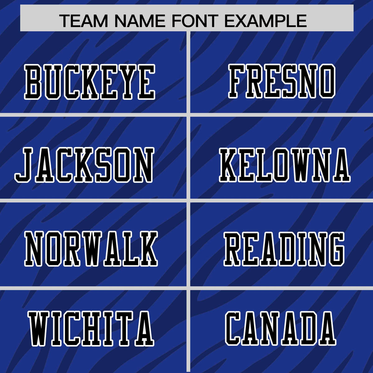 Custom Royal Blue Dark Gray Personalized Tiger Stripe Graffiti Pattern Authentic Football Jersey