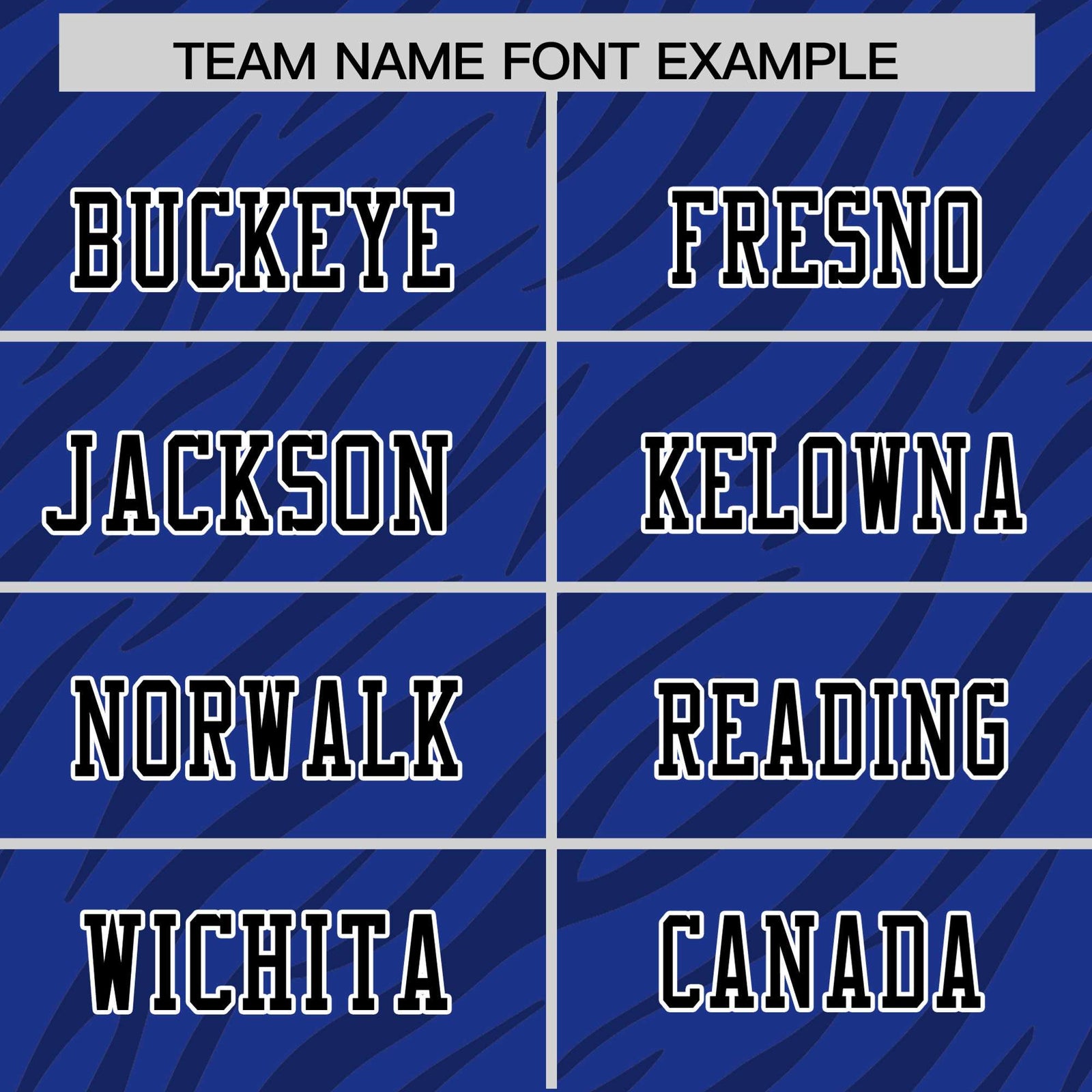 Custom Royal Blue Dark Gray Personalized Tiger Stripe Graffiti Pattern Authentic Football Jersey