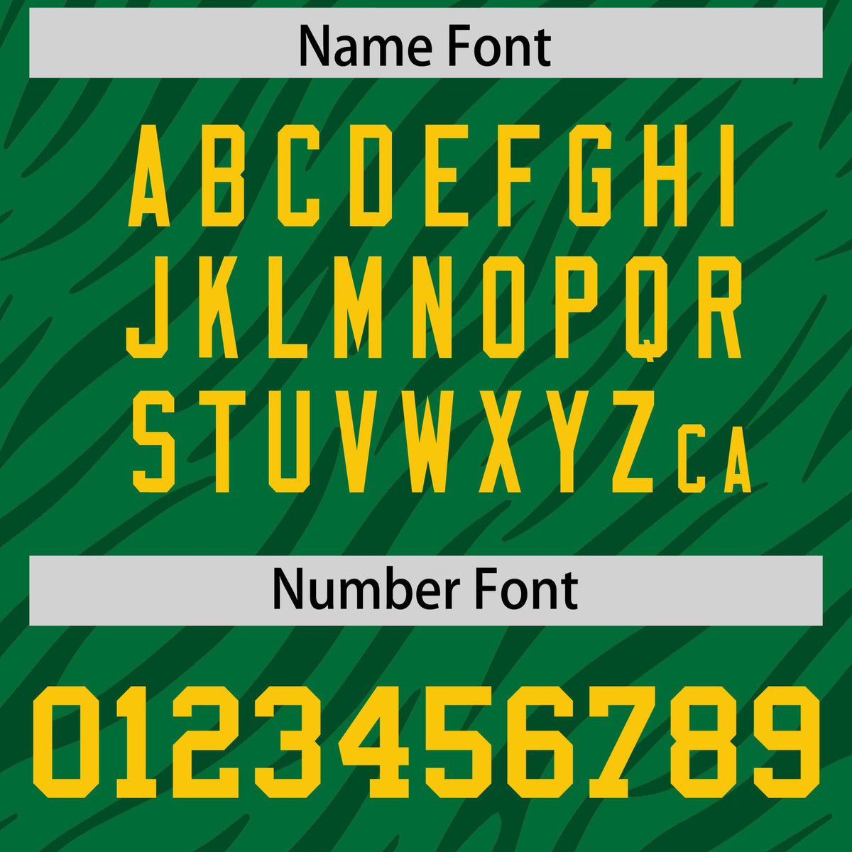 Custom Kelly Green Gray Personalized Tiger Stripe Graffiti Pattern Authentic Football Jersey