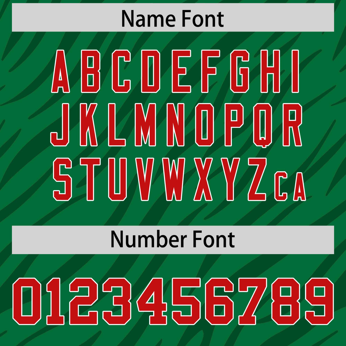 Custom Kelly Green Gray Personalized Tiger Stripe Graffiti Pattern Authentic Football Jersey