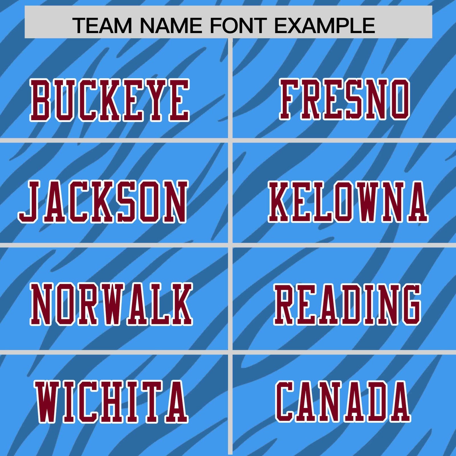 Custom Powder Blue Crimson Personalized Tiger Stripe Graffiti Pattern Authentic Football Jersey