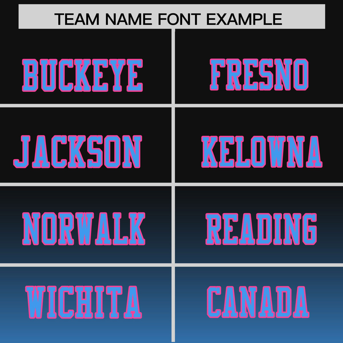 Custom Black Powder Blue-Pink Gradient Fashion Mesh Authentic Football Jersey