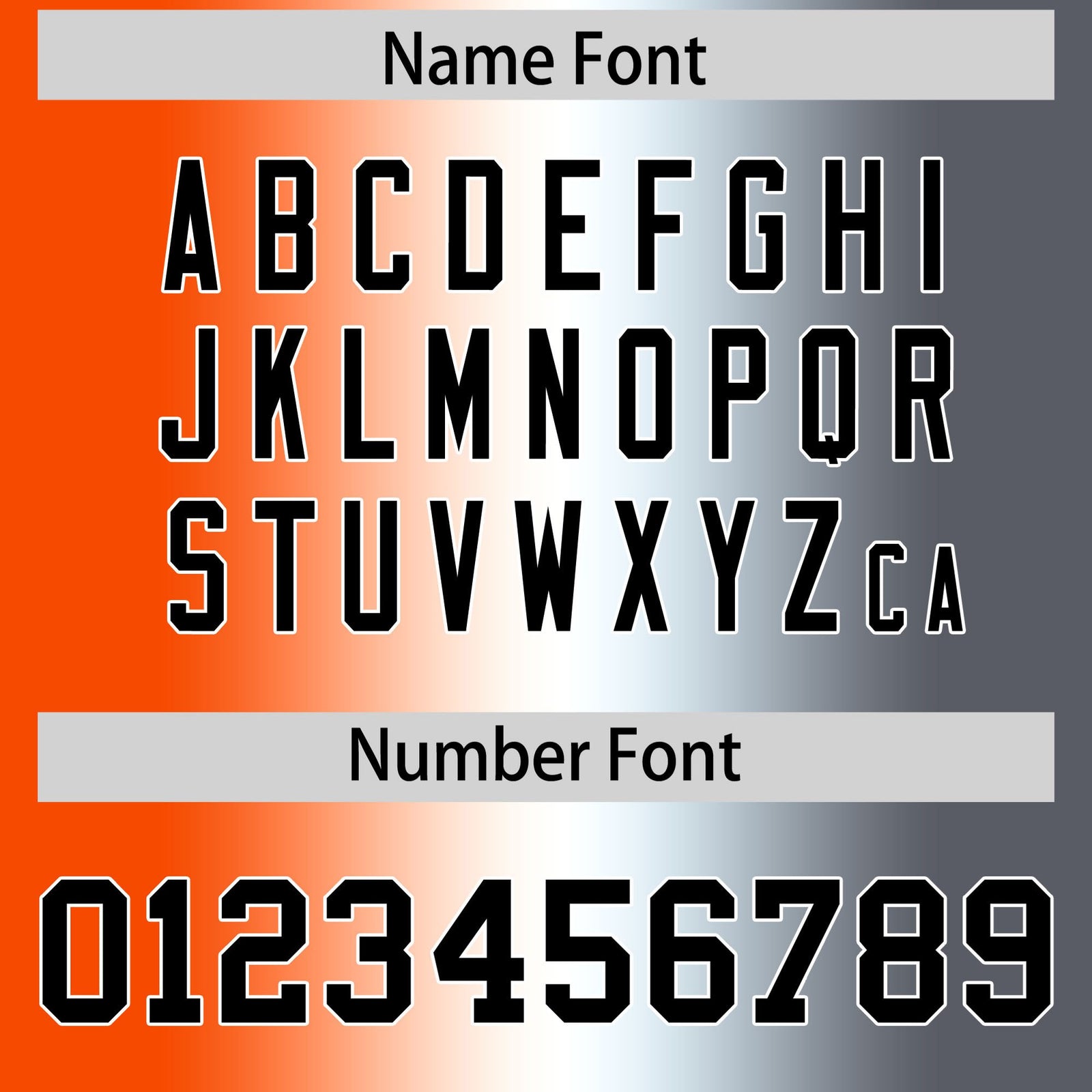 Custom Orange White-Gray Personalized Gradient Fashion Authentic Football Jersey