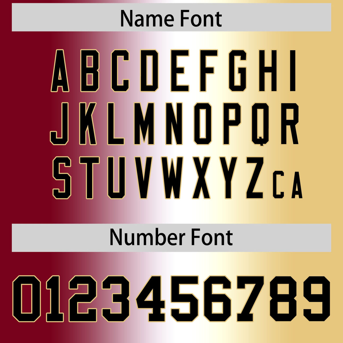 Custom Crimson White-Old Gold Personalized Gradient Fashion Authentic Football Jersey