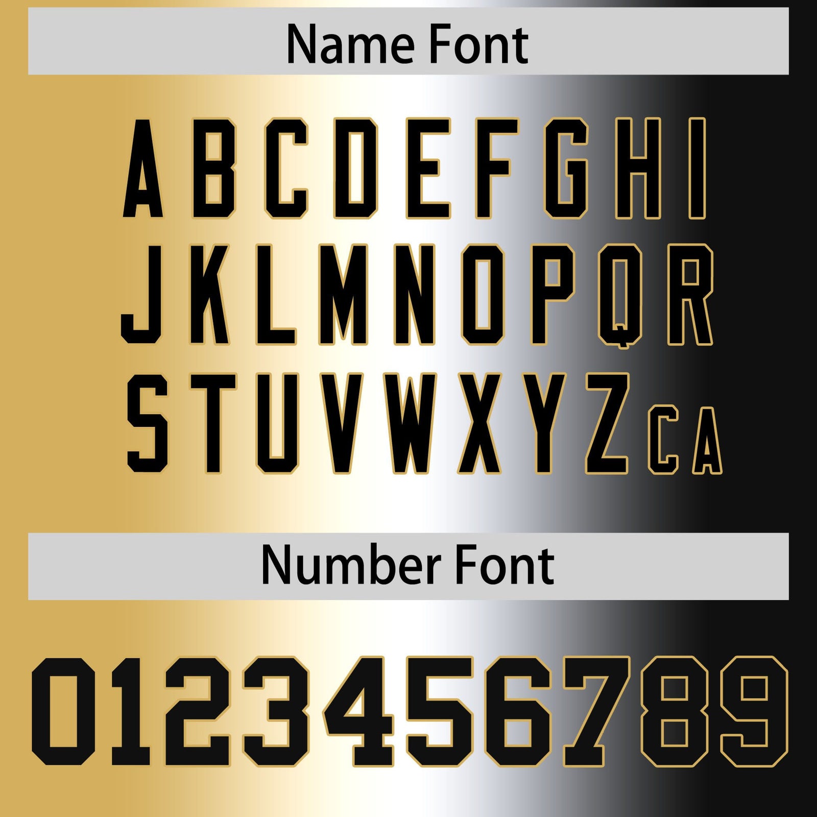 Custom Old Gold White-Black Personalized Gradient Fashion Authentic Football Jersey