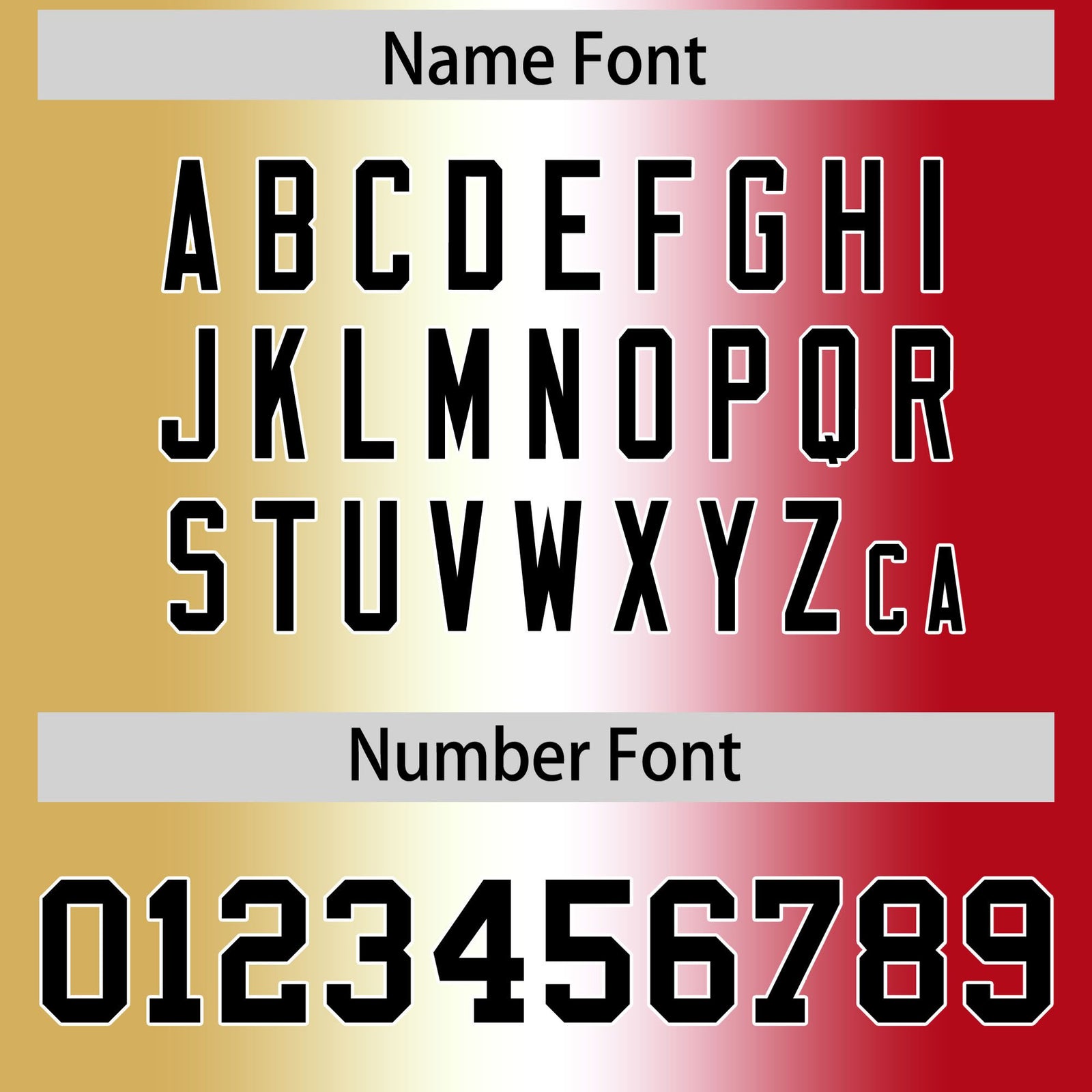 Custom Old Gold White-Red Personalized Gradient Fashion Authentic Football Jersey