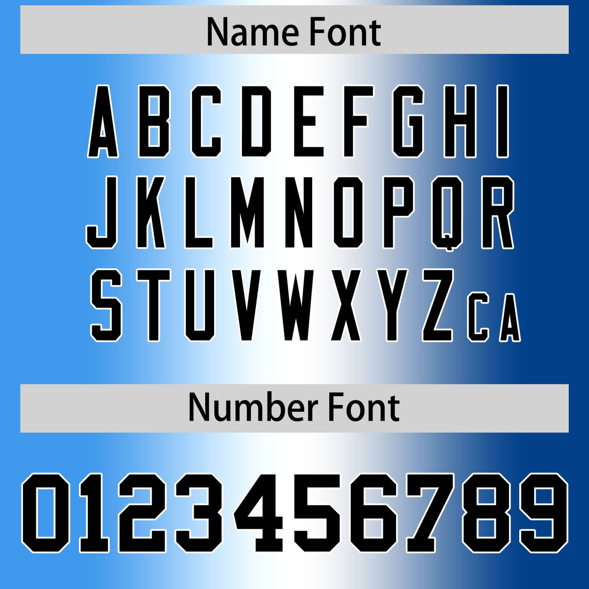 Custom Powder Blue White-Royal Blue Personalized Gradient Fashion Authentic Football Jersey