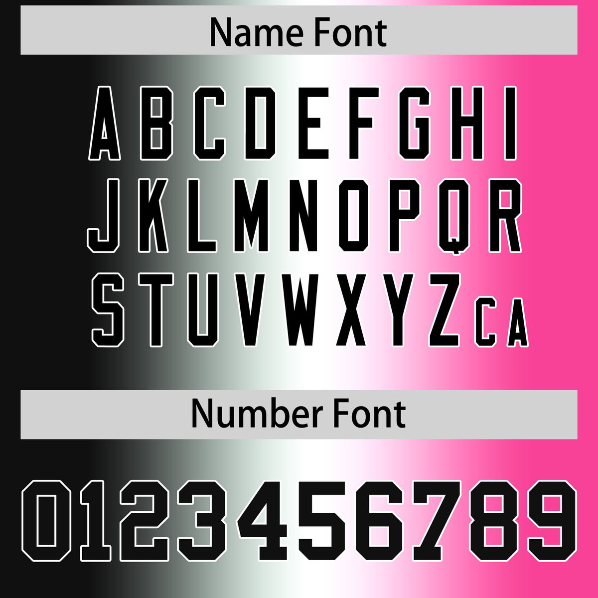 Custom Black White-Pink Personalized Gradient Fashion Authentic Football Jersey