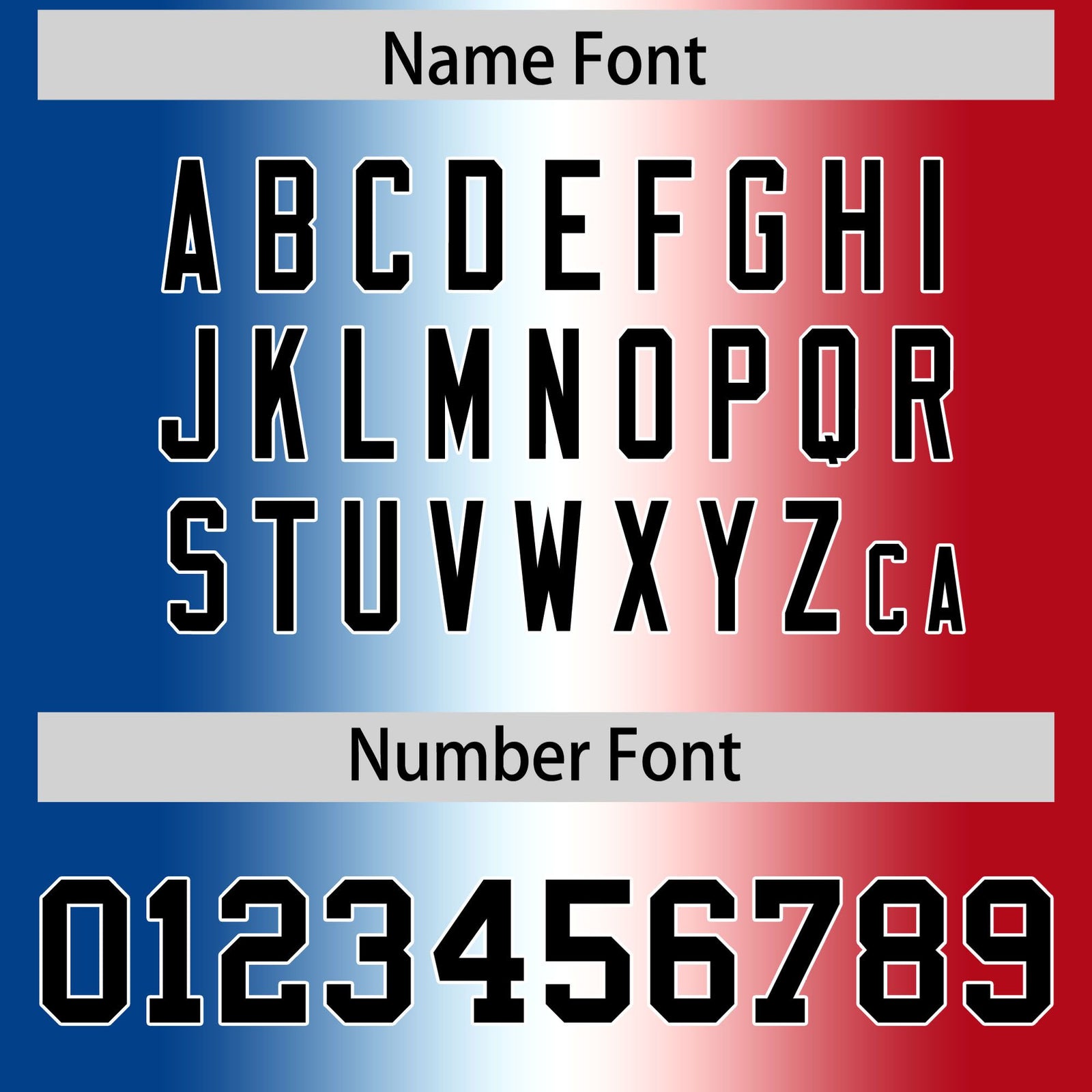 Custom Royal Blue White-Red Personalized Gradient Fashion Authentic Football Jersey