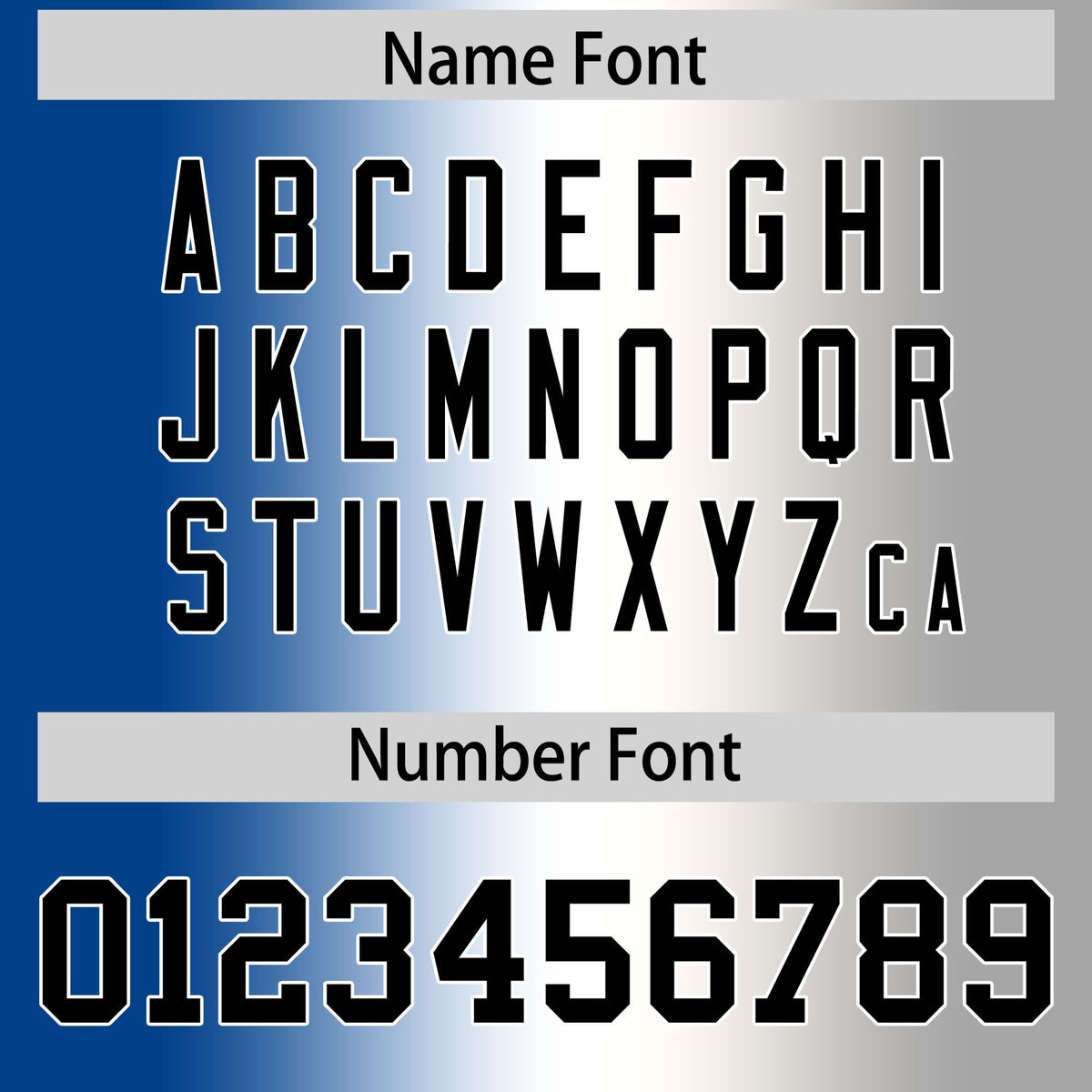 Custom Royal Blue White-Gray Personalized Gradient Fashion Authentic Football Jersey