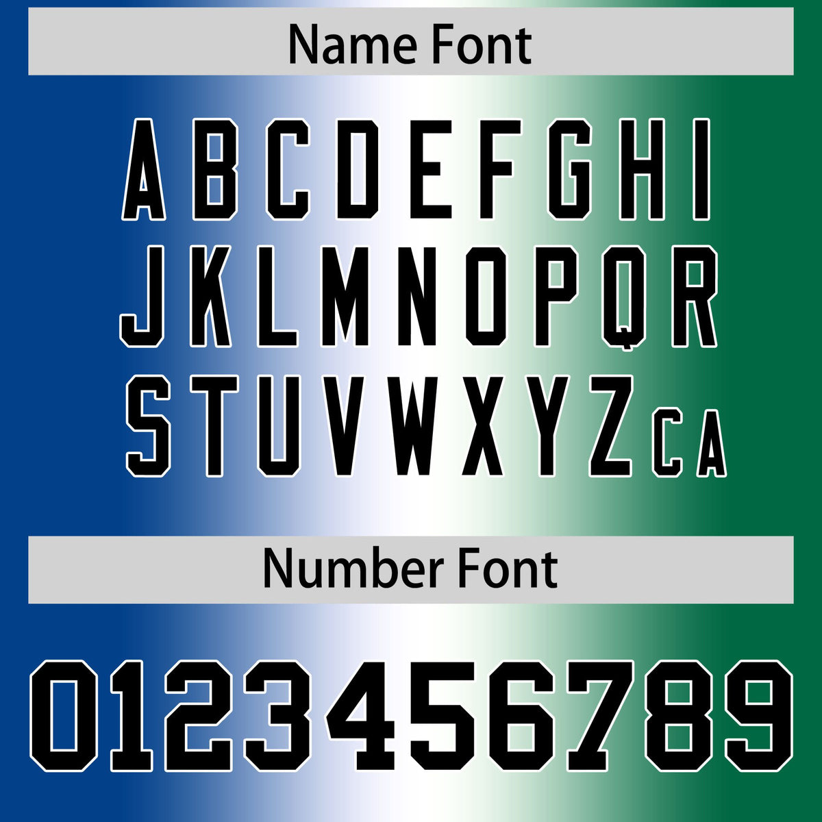 Custom Royal Blue White-Kelly Green Personalized Gradient Fashion Authentic Football Jersey